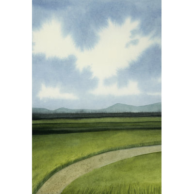 Ridge Path I - Wrapped Canvas Painting