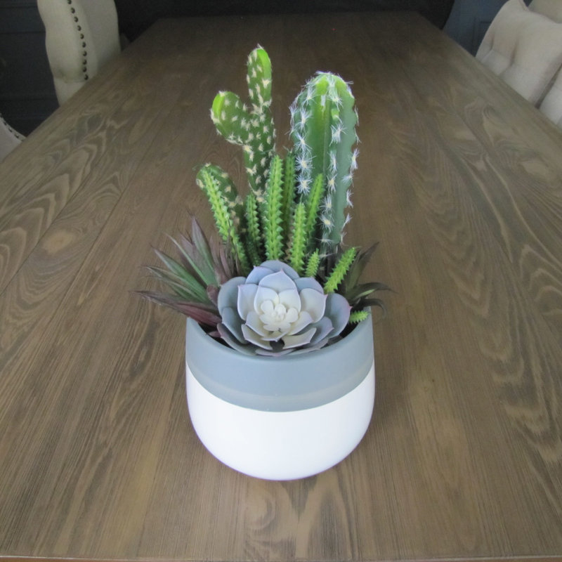 7'' Faux Succulent