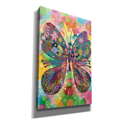 «Mariposa2» par Noemi Ibarz, art mural sur toile