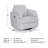 Alainmont Next-Gen Nuvella Swivel Power Recliner-1631851381