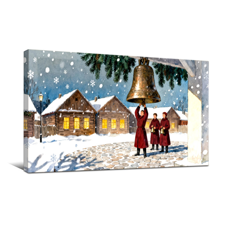 Village d'hiver de Noël, H 20 po x l 40 po
