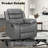 Crovetti Palomino Air Leather Recliner-114043479