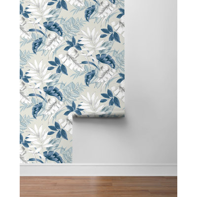 Papier peint adhésif floral Anaissa
