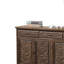 Buffet multifonctionnel en bois massif sculpté