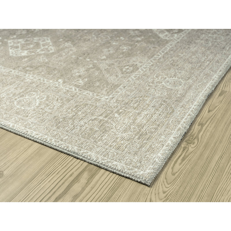Barclay Washable Antique Area Rug, Rectangle 9'2" x 12'6"