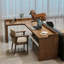 Bureau en bois massif en L noyer clair-1910575092-1910575090