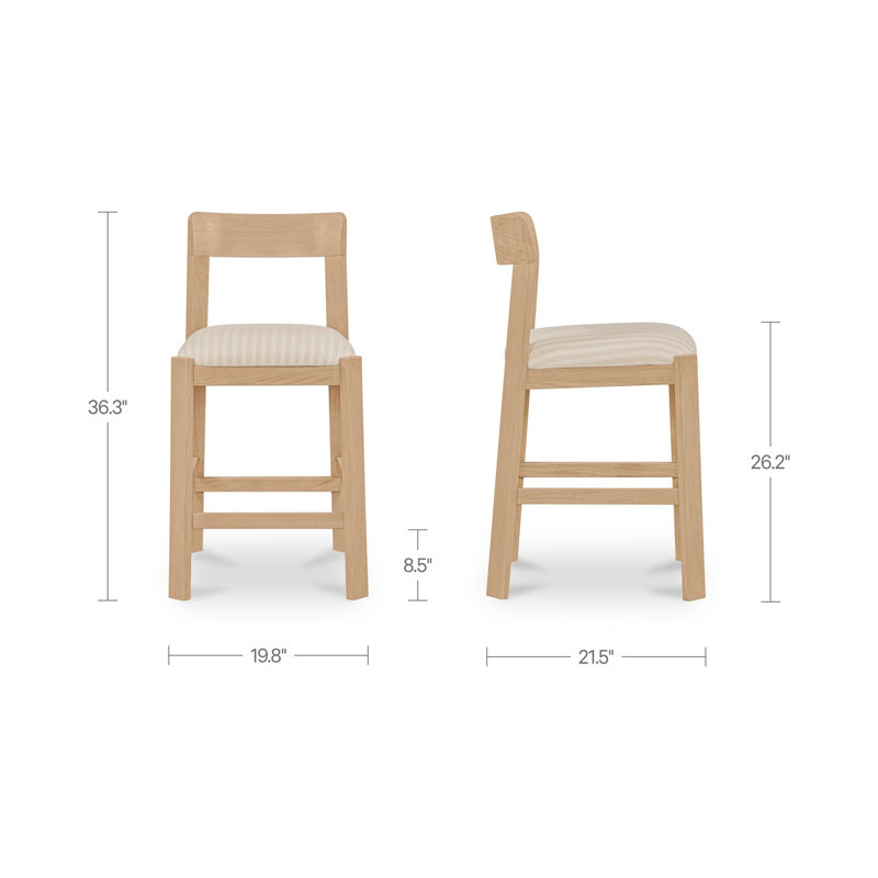 Oli Counter Stool Dark Green, Multicolor