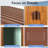 73 In. Deep Metal Cabin Shed With Strong Construction & Padlock 64.2 Wide Building Sliding Door Panels-118823243