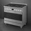 SMEG 36" Professional Dual-Fuel Range