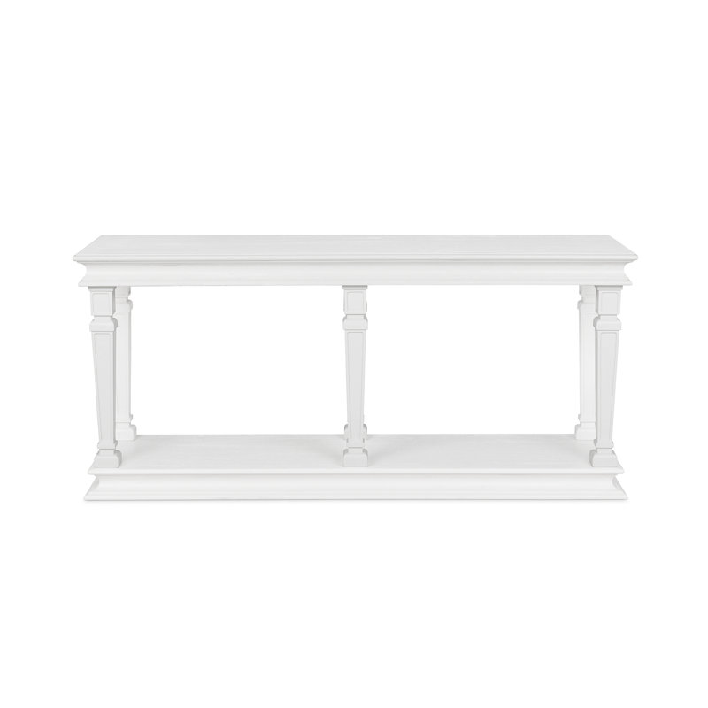 Console Table, 31" H x 68" W x 20" D, White
