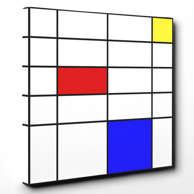 Piet Mondrian - Wrapped Canvas Print