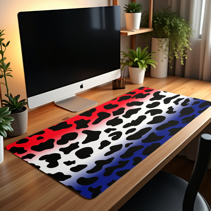 Polyester Desk Pad, 14.4x12.1
