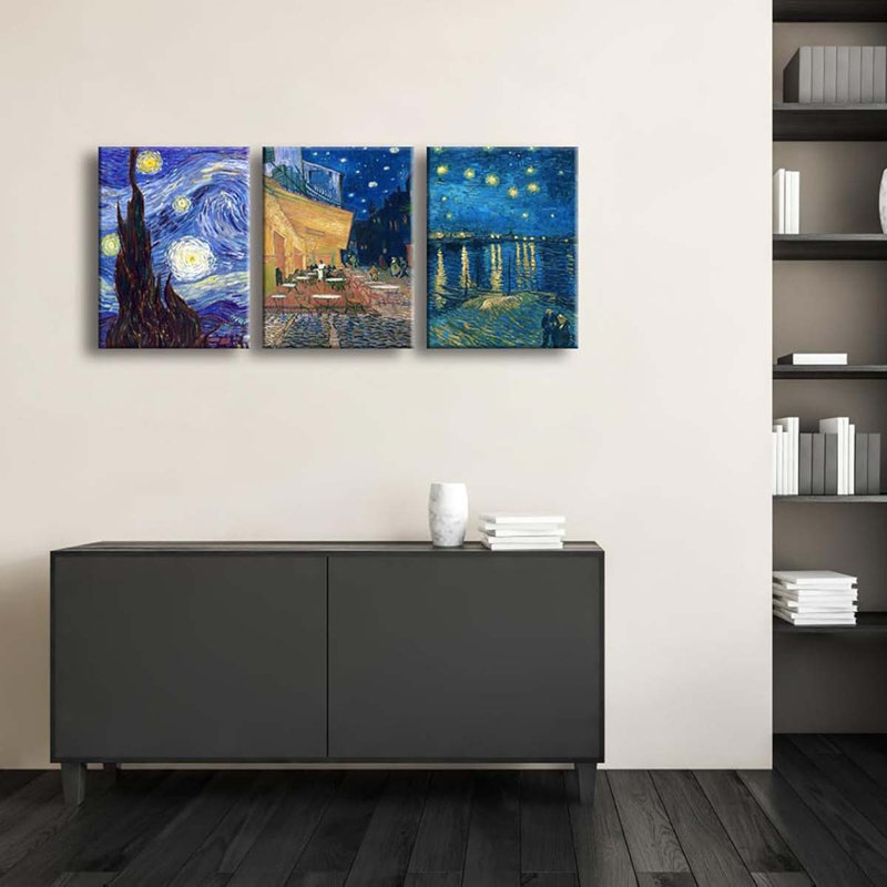 3 Piece Wrapped Canvas Print