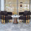Chaise luxueuse et moderne pour le salon, rehaussant le confort et le style-1177771806
