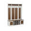 Banc de vestibule 5-en-1 avec portemanteau-2041048043