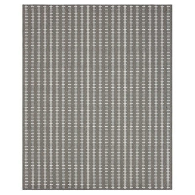 Gulfport Low Pile Machine Woven Polyester Indoor/Outdoor Striped Area Rug
