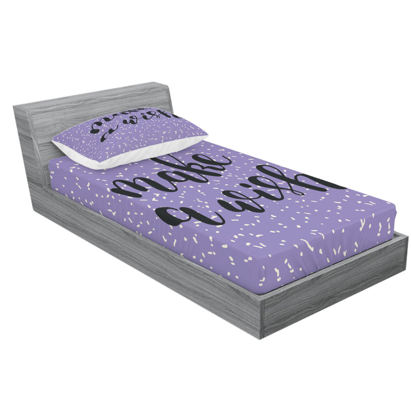 Microfiber Sheet Set, Twin XL Sheet Set with Fitted Sheet