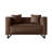 PU Leather Upholstered Loveseat-800876777