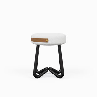 Cassie Loop Upholstered Stool
