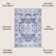 Alanya Ornate Medallion Machine-Washable Navy/Cream Rug