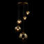 Saundra 5 - Light Gold Cluster Pendant