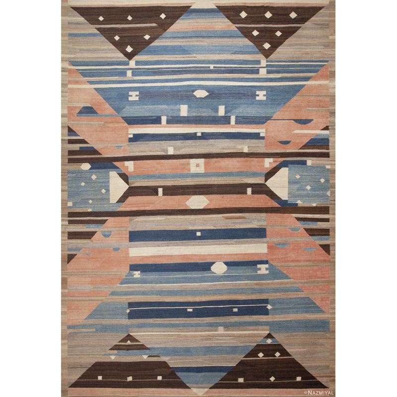 One-of-a-Kind 13'2" X 19' Flatweave Area Rug