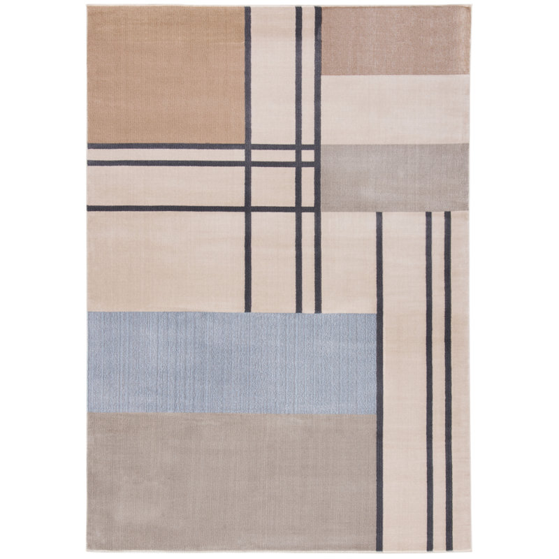 Melinda Geometric Hand Woven Area Rug, Rectangle 160 x 231 cm