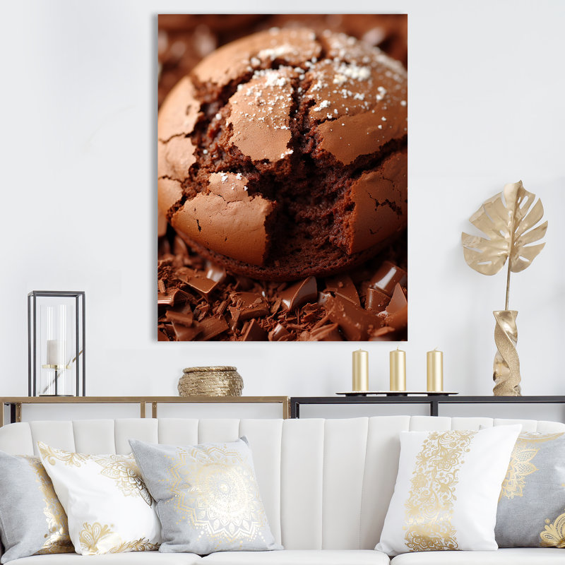 Chocolat, biscuits délices I - Pop Art, art mural, Black Picture Framed, 32" H x 16" W