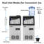 14" 110 Lb. 495W 115V Air Cooled Ice Machine Maker Countertop