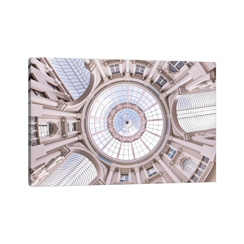 Along the Passage and the Spectacular Dome 1 Piece Wrapped Canvas Wall Art, 20.32 cm H x 30.48 cm W