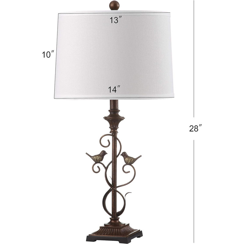 Ensemble de lampes de table bronze huilé de 28 po Barbery