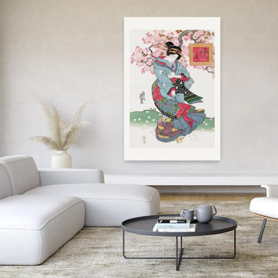 Dashiell Contemporary Art Vintage Contemporary Cherry Wall Art 1 Piece Wrapped Canvas Wall Art