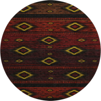Premium Machine Washable Ralston AMF1943 Tribal Rug