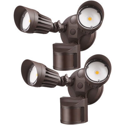 LED Security Wall Light, Motion Sensor Flood Lights, Adjustable Head