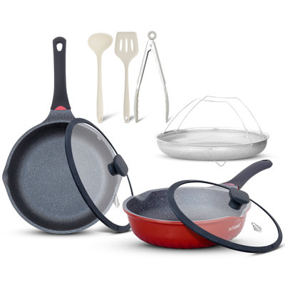 10 - Piece Non-Stick Aluminum Cookware Set