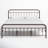 Chuckanut Metal Platform Bed-92872104-92872103