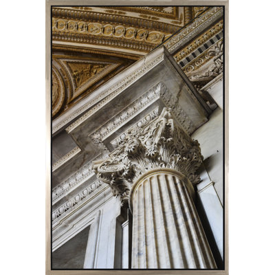 Photographie de cadre flottant sur toile "Vaticane"