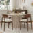 5‑Piece Dining Set with Built‑In Storage Extendable Table and 4 Chairs-131232169-131232170