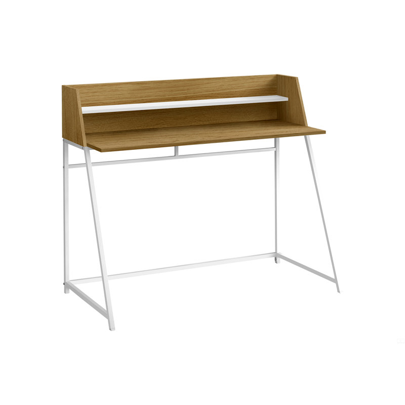 Bureau d'ordinateur, bureau personnel, ordinateur portable, tablettes de rangement