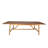 W86.3" Extendable Acacia Wood Patio Outdoor Dining Table