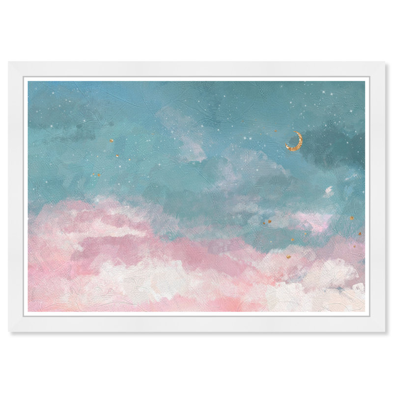 Stream of Clouds, art encadré
