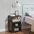 Auxter Steel Piece Bedroom Set-1021631656-1021631655