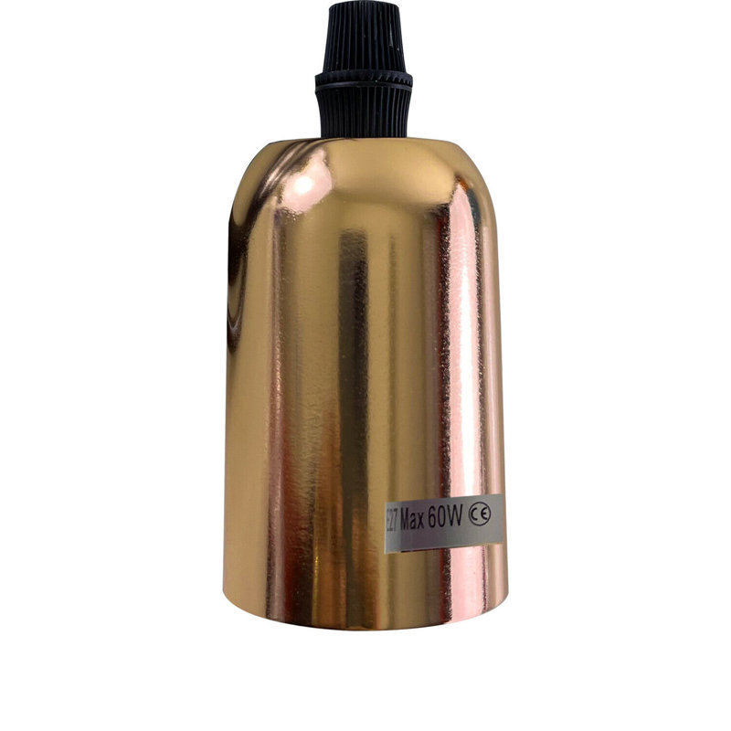 Aniston 1 - Light Bulb Pendant, French Gold