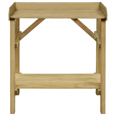 Wood Plant Stand