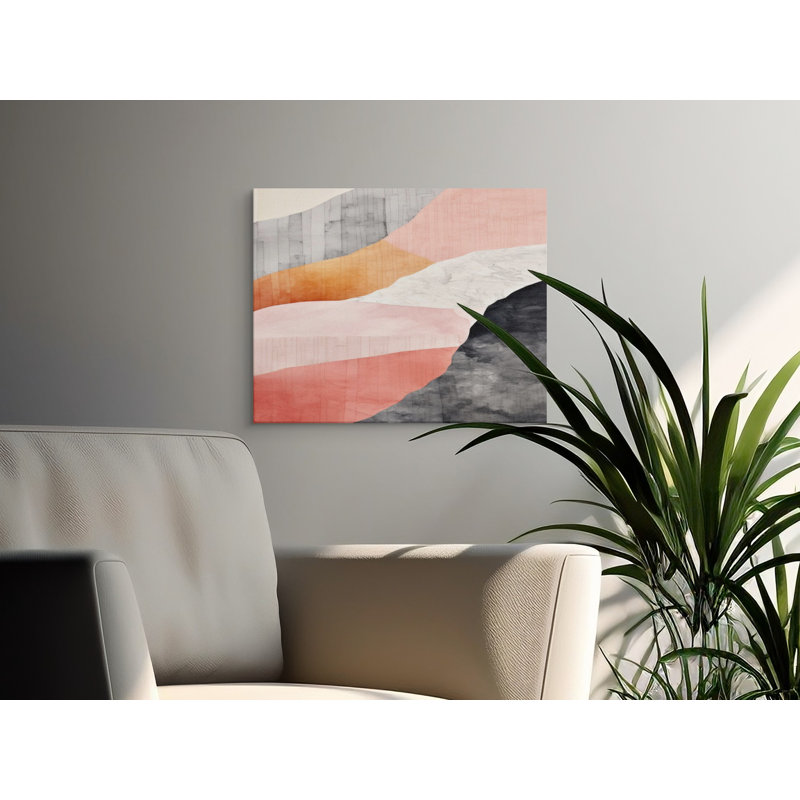 1 Piece Wrapped Canvas Wall Art Set, 76.2 cm H  x 152.4 cm W