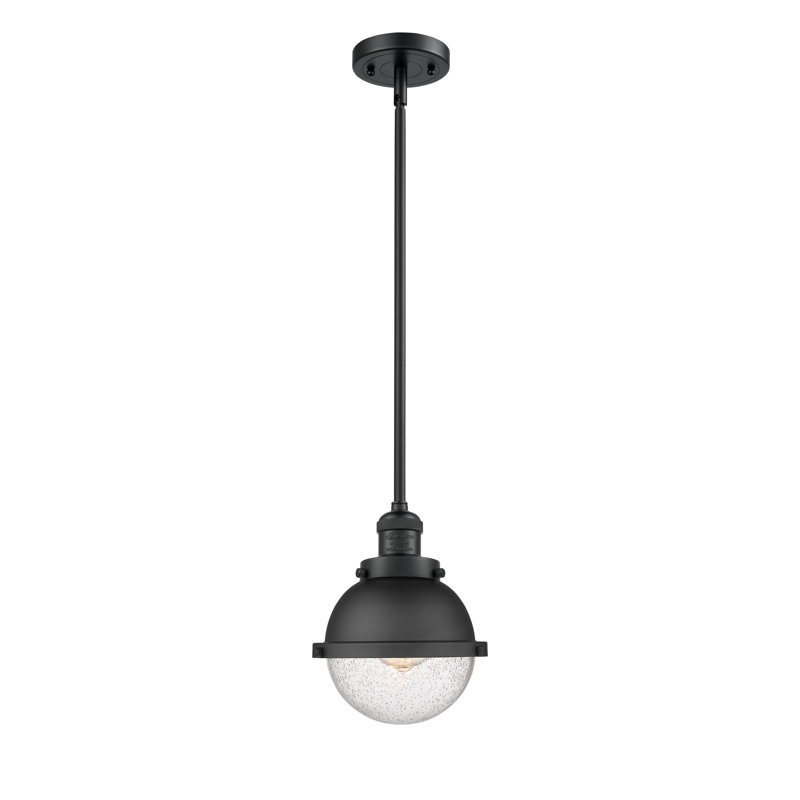Anamari 1 - Light Single Pendant, LED, Matte Black, 48.88" H x 12.88" W x 12.88" D