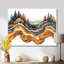 Ginae, diapositive en bois vue de forêt, paysage d'automne I - forêt, art mural-1164173958-1271175360-1164173961