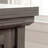 File Credenza With Adjustable Shelf, Brown Finish