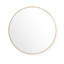 Baum Nordic Round Bathroom Framed Mirror Wall Hanging-436418425-436418424