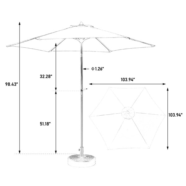 Dimensions du produit